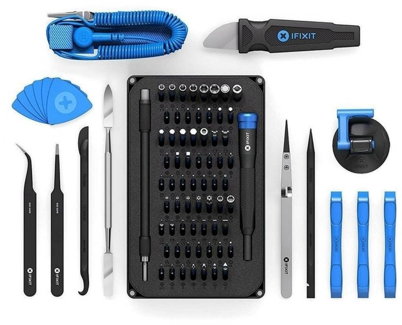Ifixit Pro Tech Toolkit, Black,Blue