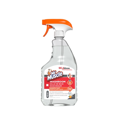 Mr Muscle Multi Pack Washroom Cleaner 750ml Orange (1 x 6)