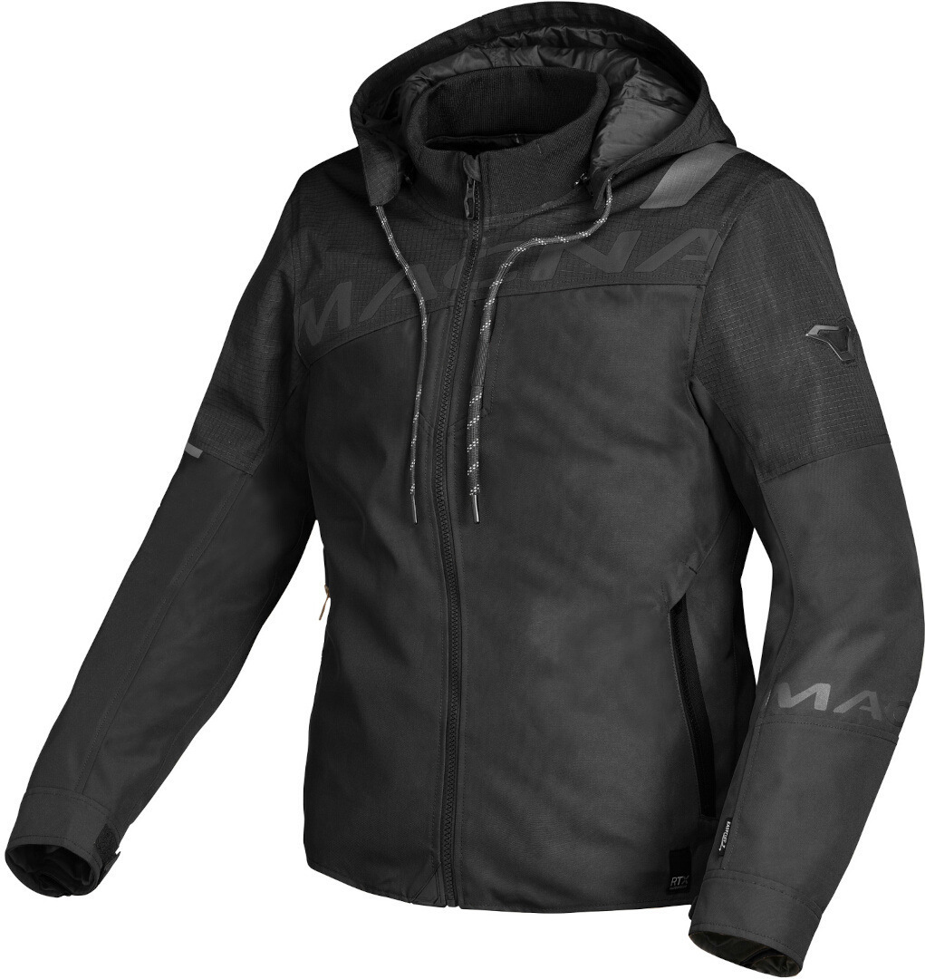  Racoon wasserdichte Damen Motorrad Textiljacke, schwarz, Größe XS