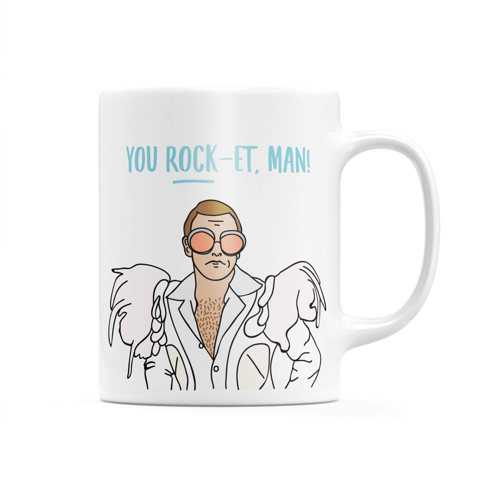 By IWOOT You Rock-et, Man! Mug |