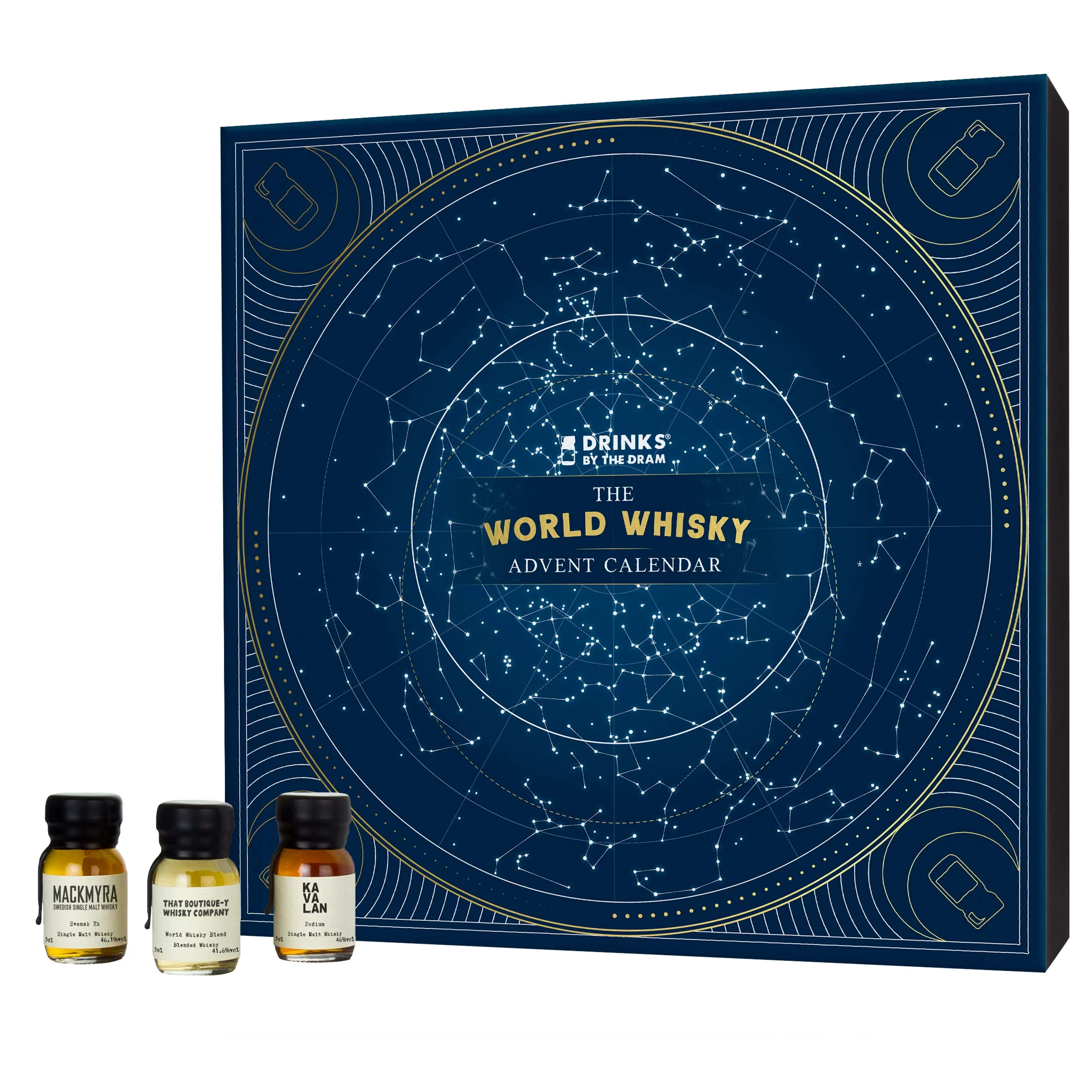 Drinks By The Dram World Whisky Advent Calendar /  24x3cl