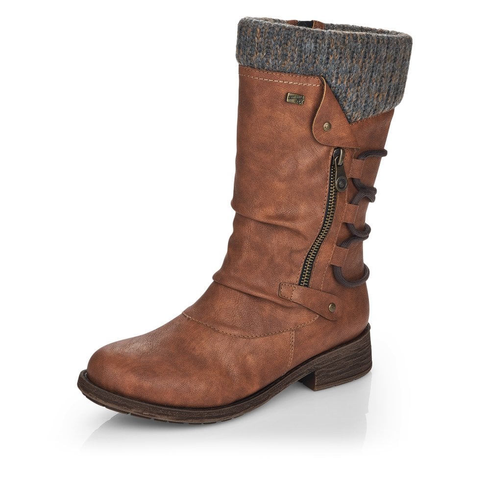 Remonte D8070-25 Andros Tex Tan Womens Knee-high Boots