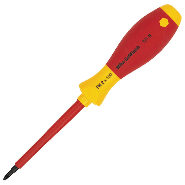 Ede Phillips Electricians Screwdrivers Insulated Vde Softfinish Slimfit 1000V Phillips Ph0 00846