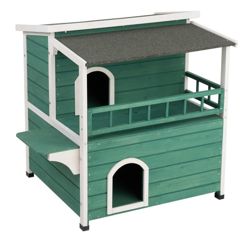 Zooplus Exclusive Cat House with Sunroof - 91.5 x 71 x 82 cm (L x W x H)
