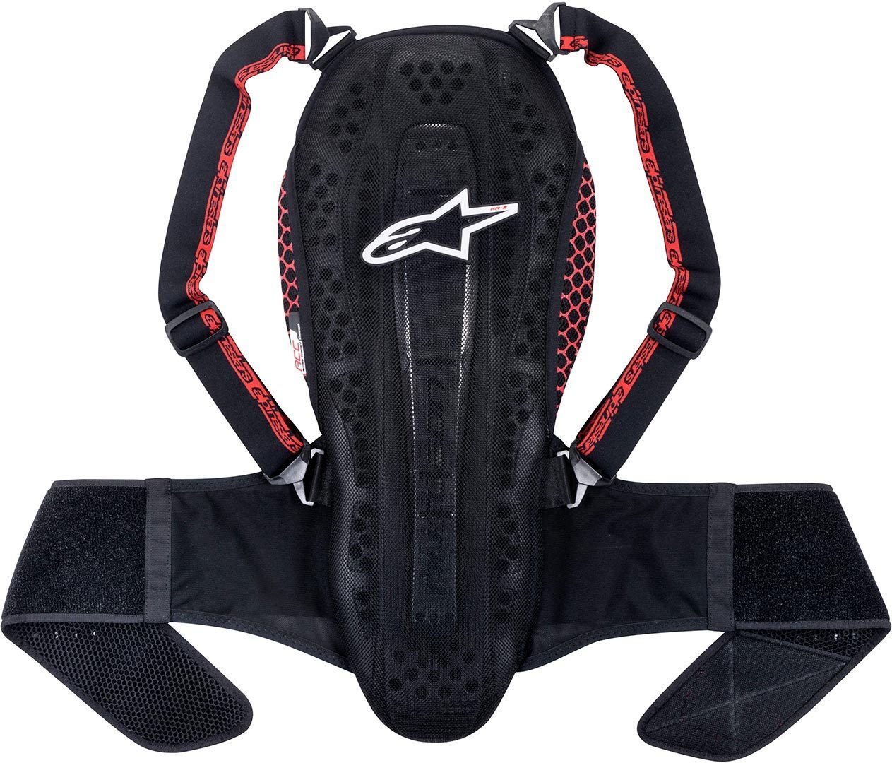 Alpinestars Nucleon KR-2 Black Smoke Red Back Protector S