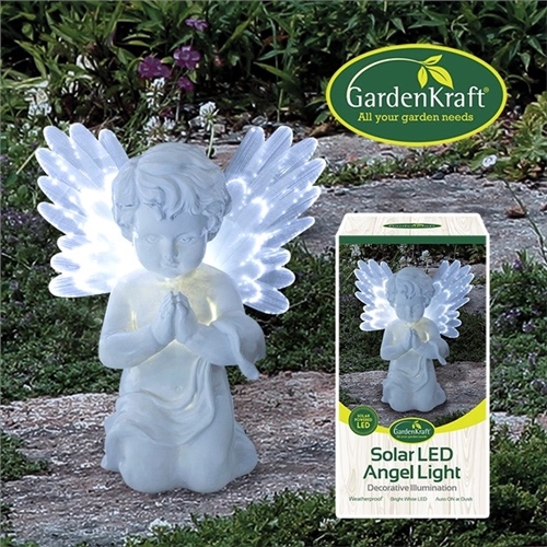 Gardenkraft Solar Led Angel Light