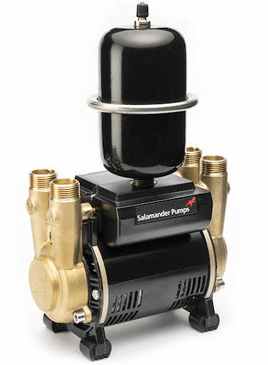 SALAMANDER PUMPS Salamander Ctforce15tu 1.5 Bar Twin Universal Regenerative Shower Pump