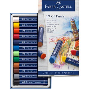 West Designs Creative Studio Oil Pastels Box Of 12