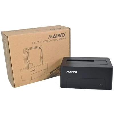 DELTACOIMP Maiwo 2.5 / 3.5&amp;quot;  USB 3.0 Hard Drive Dock