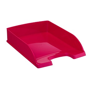 Leitz Leitz WOW Letter Tray, Pink | Desk Accessories > Desk Organisers & Storage > Letter Trays