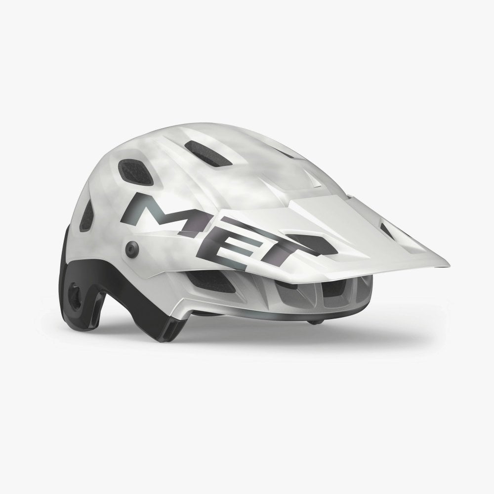 Met Parachute MCR MIPS MTB Helmet - White / Iridescent / Large / 58cm / 62cm