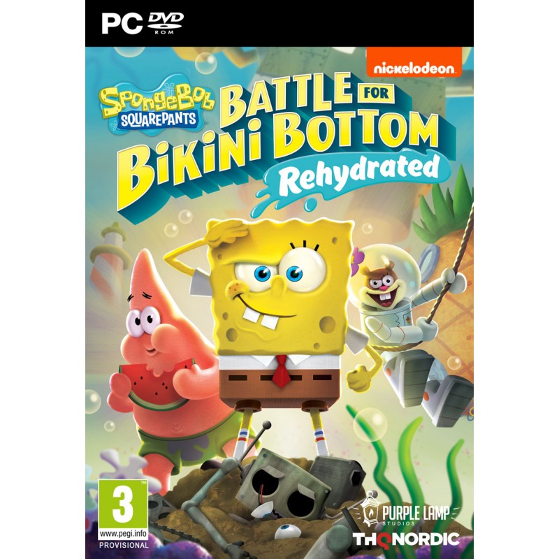NORDIC GAMES GMBH (CONSIGNMENT Spongebob SquarePants: Battle for Bikini Bottom - Rehydrated for PC