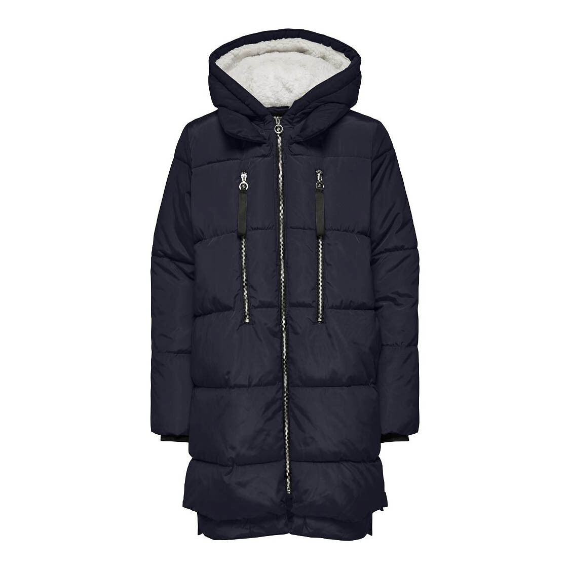 Only Long Hooded Padded Jacket