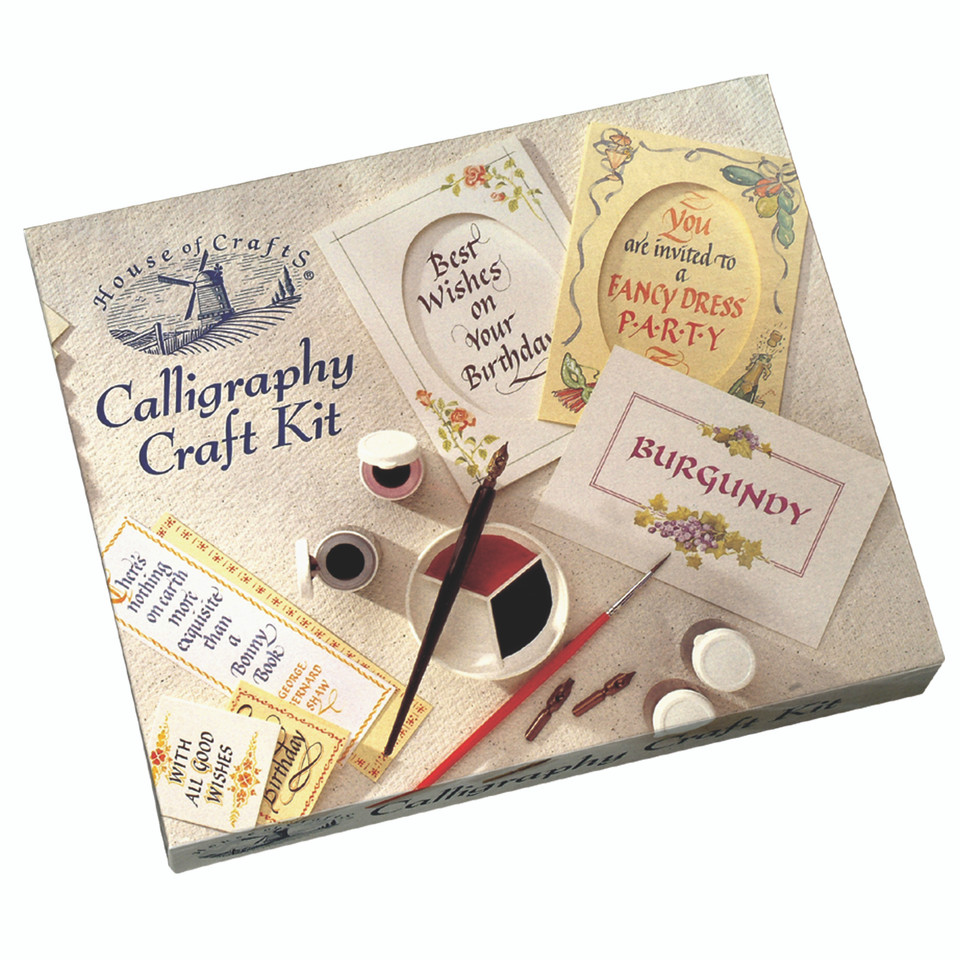 House Of Crafts Calligraphy Craft Kit