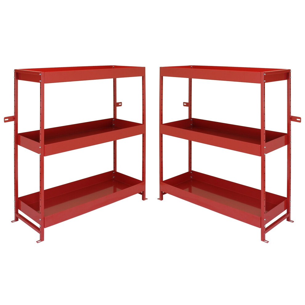 Monster Cable Racking Volcano Metal Van Shelving Unit Duo