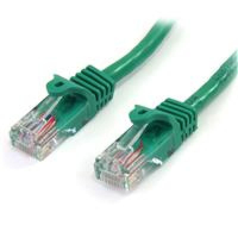 StarTech.com CAT 5e - Cavo Patch Ethernet RJ45 UTP Verde da 3m antigroviglio cavo di rete