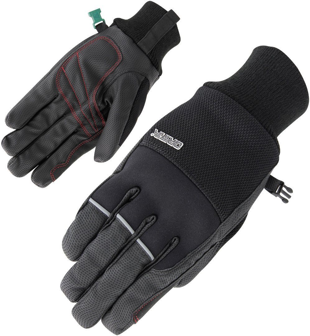 Orina Cruiser Motorradhandschuhe Schwarz L