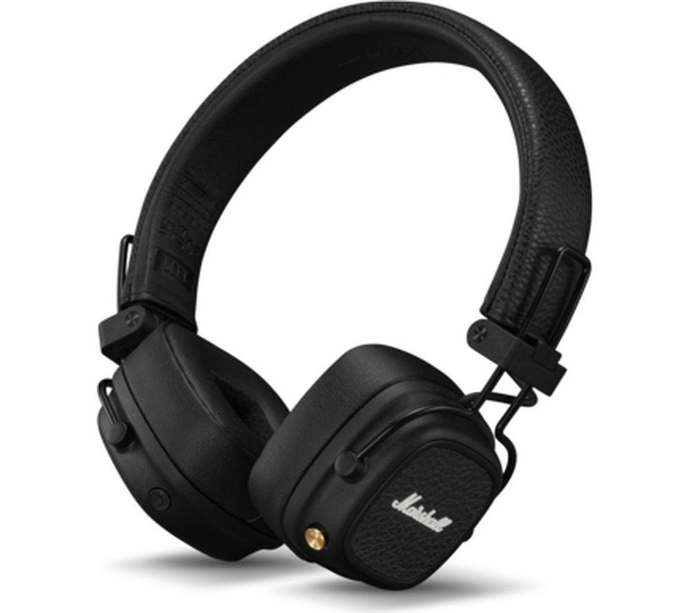  Major V Wireless Bluetooth Headphones - Black, Black