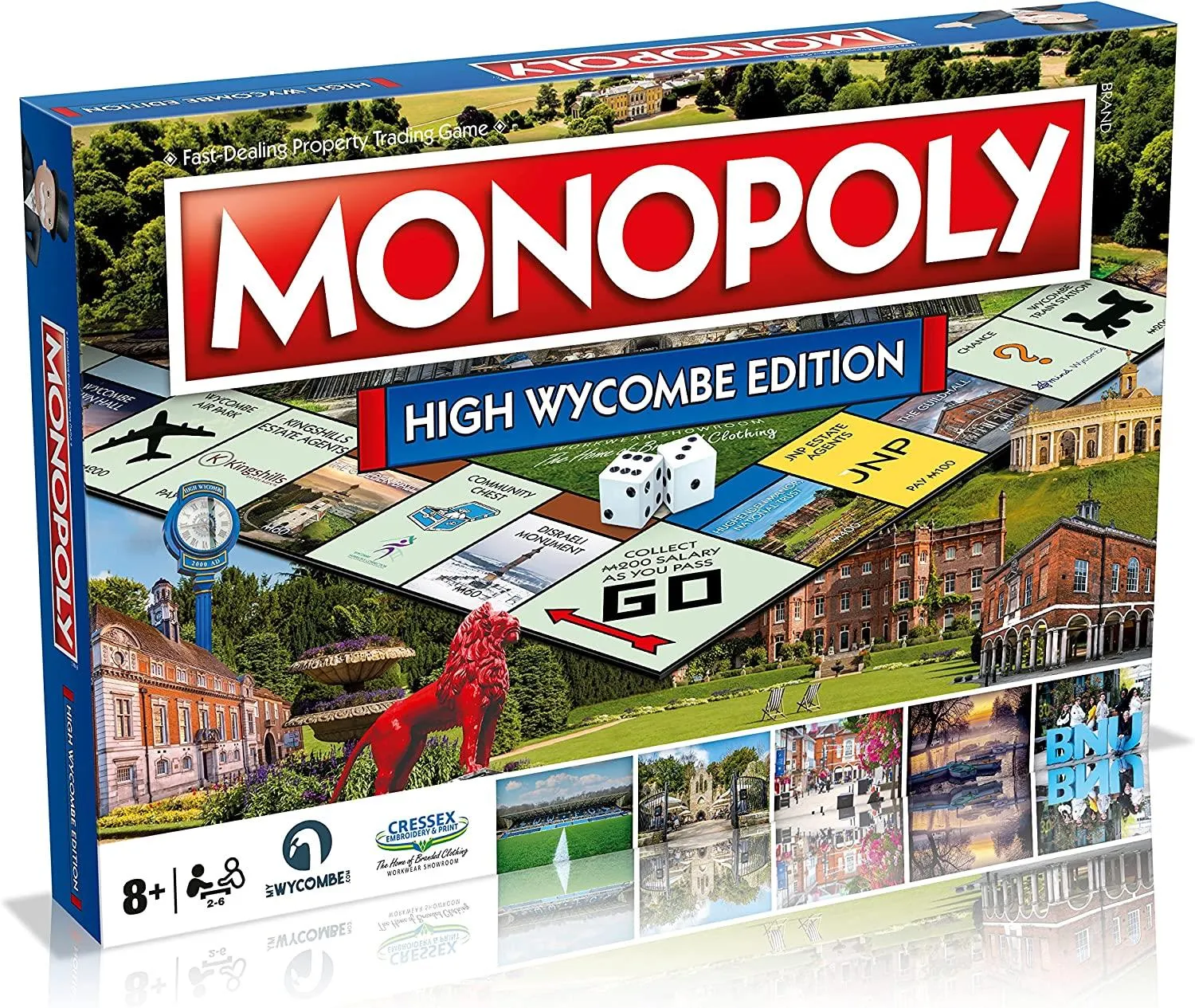 High Wycombe Monopoly Board Game