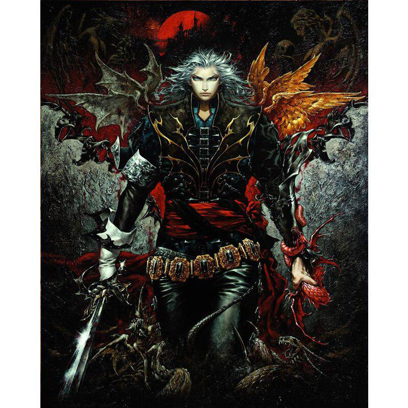 Fiyo Diamond Painting Round Daimond Painting Game Character Embroidery Painting 20X30CM