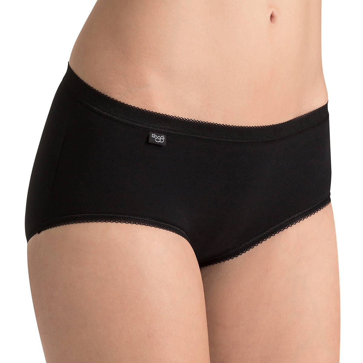 Sloggi Pack Of 4 Basic + Midi Knickers In Cotton