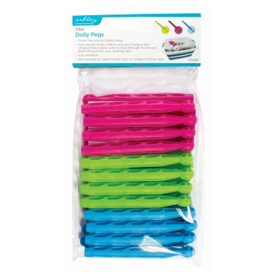 ASHLEY 24Pc Dolly Pegs