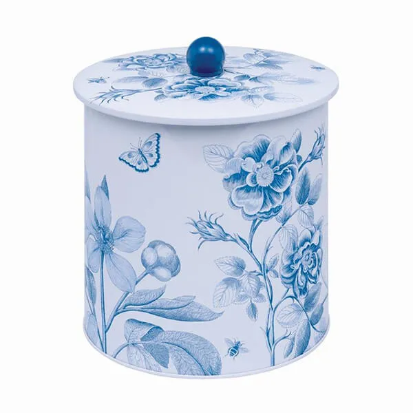 Sanderson Etchings & Roses Biscuit Barrel