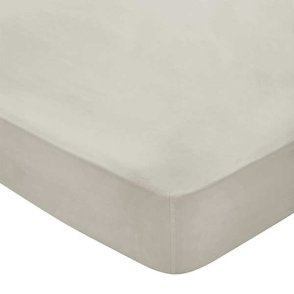 Bedeck of Belfast Fine Linens 300 Thread Count Egyptian Cotton Double Fitted Sheet, Linen