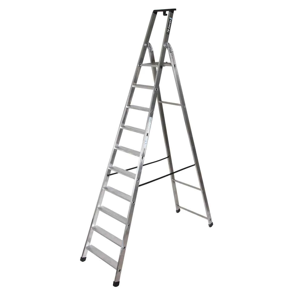 T.B. Davies 1202-030 10-TREAD INDUSTRIAL ALUMINIUM PLATFORM STEP