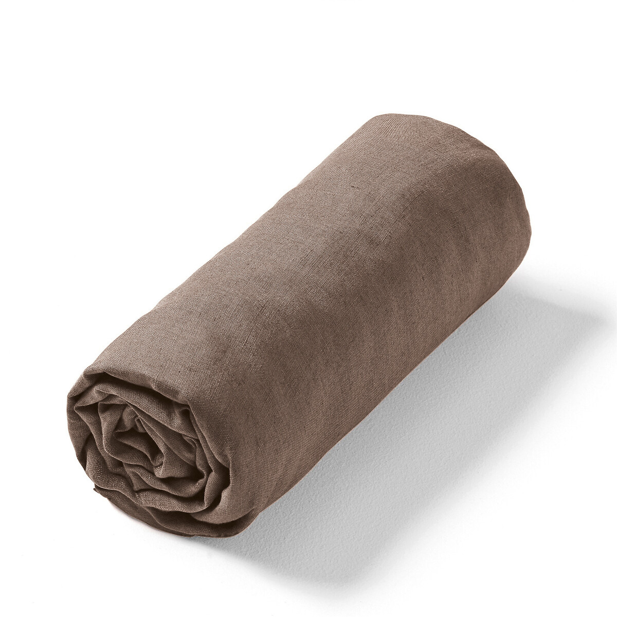 AM.PM Elina 100% Washed Linen Fitted Sheet For Thick Mattresses