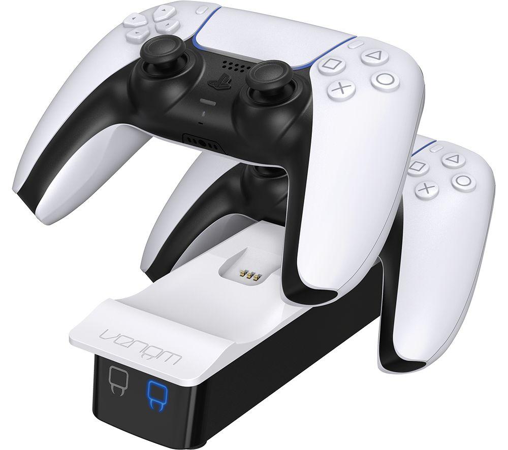 Venom Twin Docking Station for PlayStation 5 - Black / White