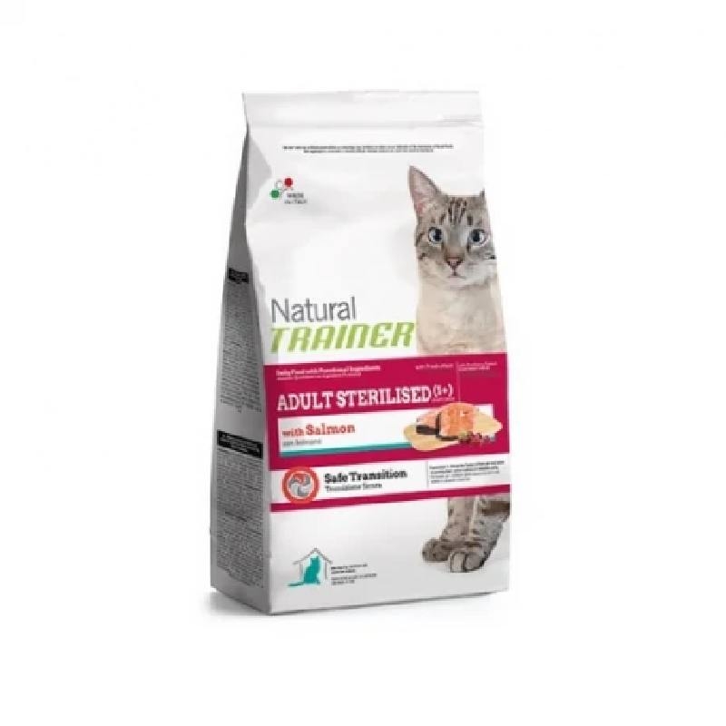 Trainer Natural Cat 3 Kg. Pienso Trainer para gatos Esterilizados con salmón