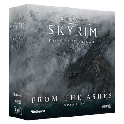 ESDEVIUM GAMES LIMITED Skyrim - Board Game From the Ashes Expansion for Puzzles and Board Games