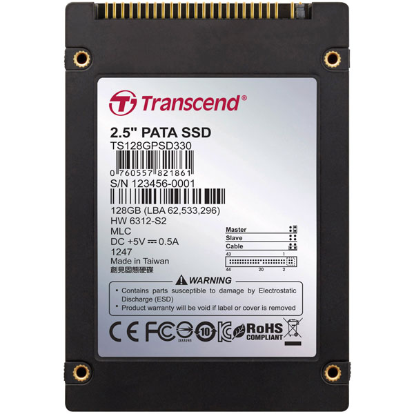 Transcend TS32GPSD330 2.5 PATA SSD 32GB