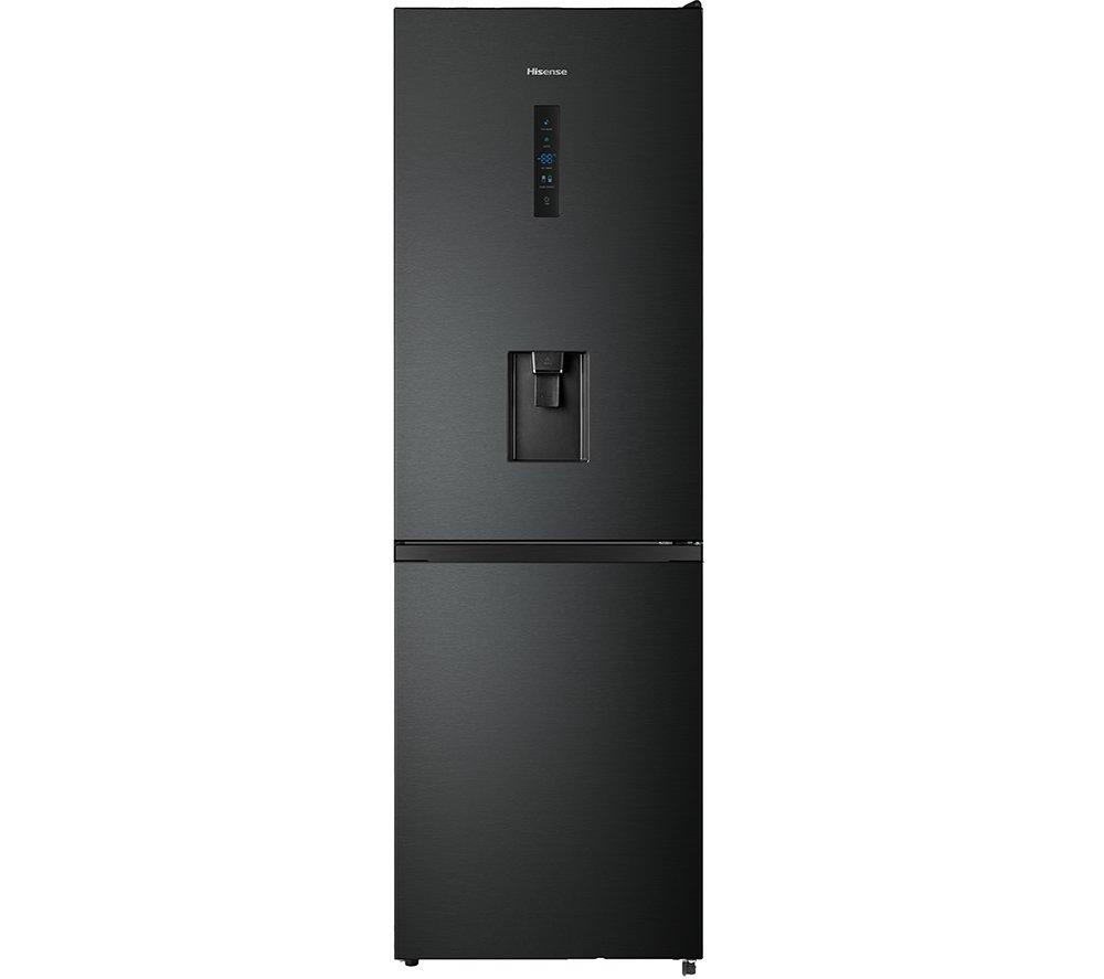 Hisense RB395N4WFE 60/40 Fridge Freezer - Black, Black