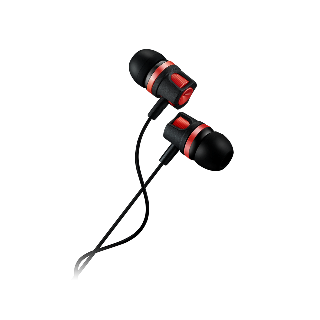 Canyon Cne-Cep3R Earphones With Microphone, Red