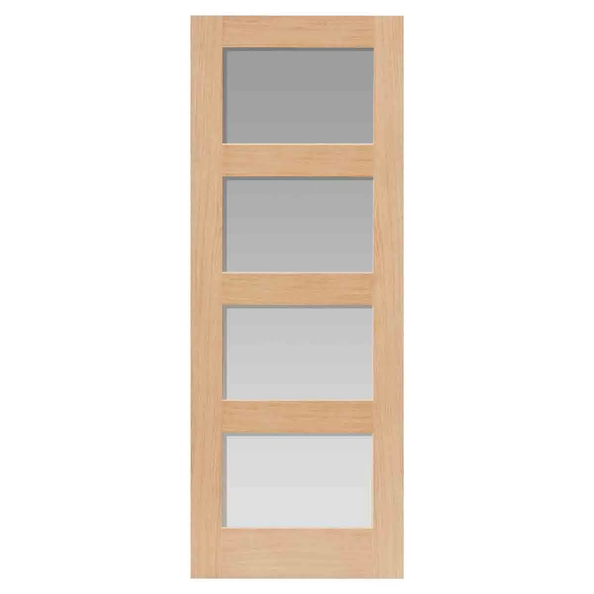 Snowdon Oak Internal Door Unfinished brown,green
