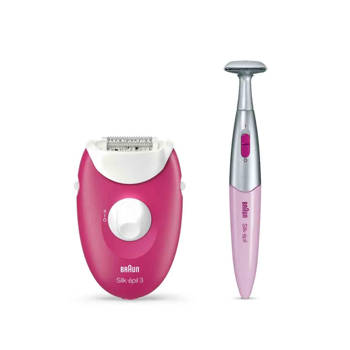Braun Silk-épil 3-420 Epilator, White/Pink
