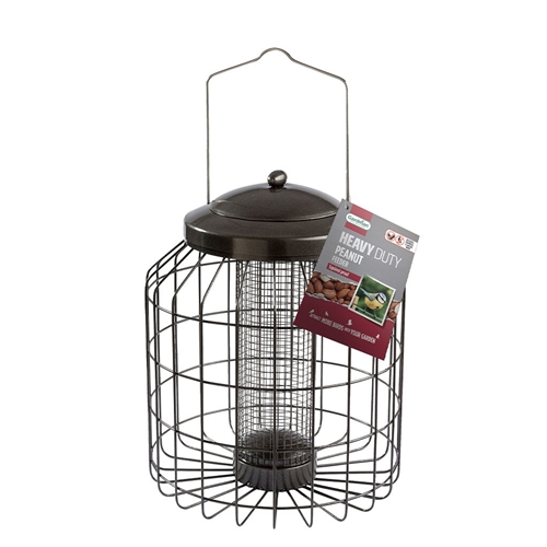 Heavy Duty Squirrel Proof Peanut Feeder for Wild Birds by Gardman