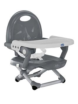 Chicco Booster Seat Pocket Snack - Dark Grey