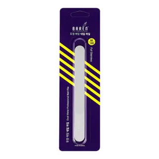 Baren - Dual Metal Professional Nail File For Gel Nails 1 pc