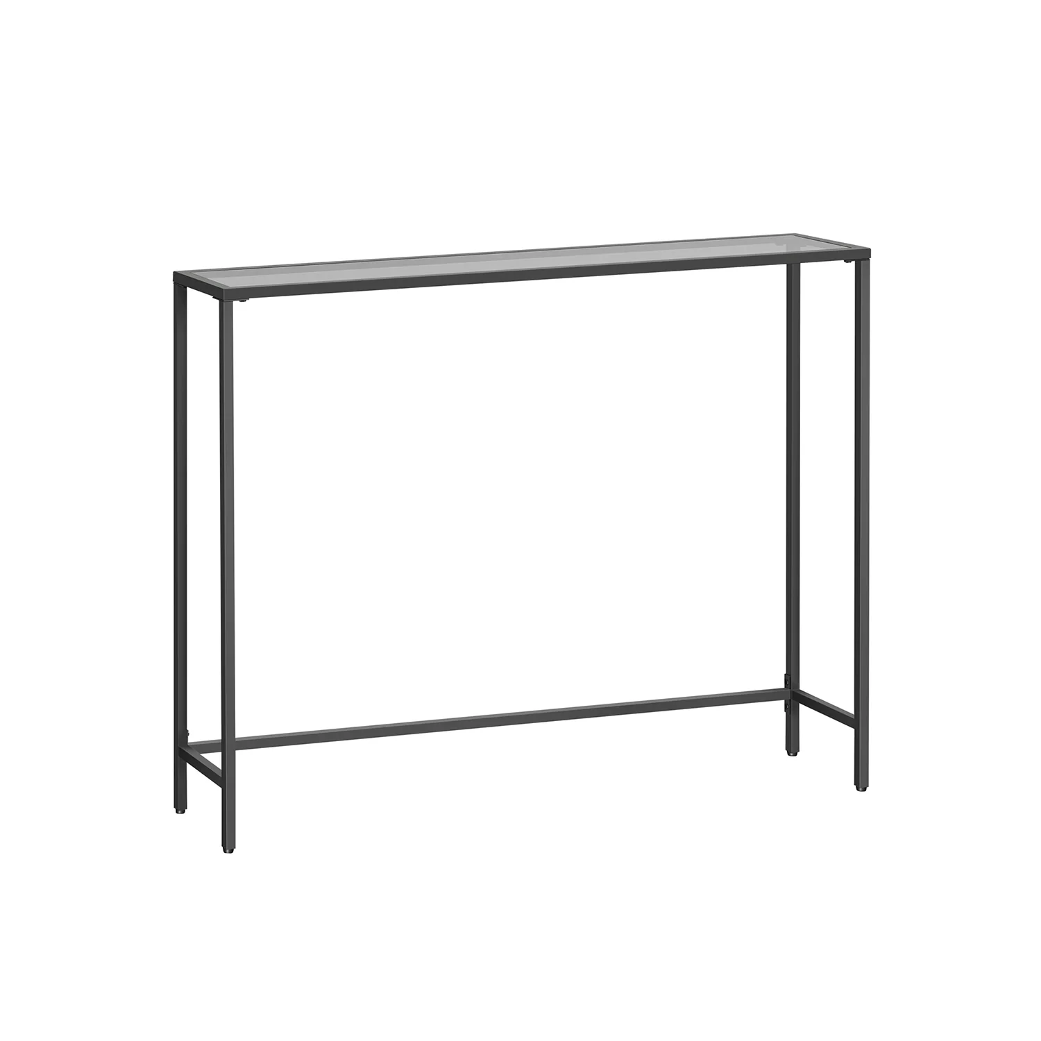 VASAGLE Console Table Pale, Ink Black + Slate Grey