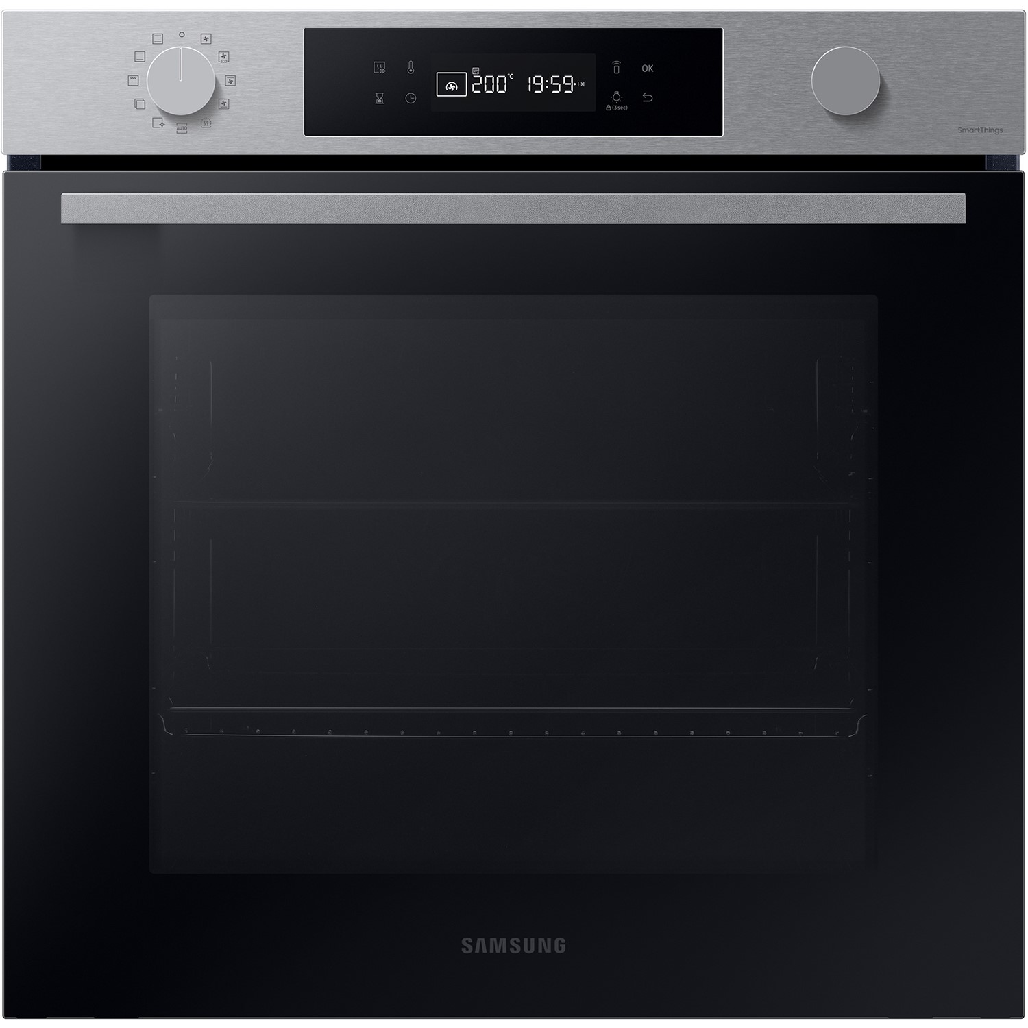 Samsung Bespoke Series 4 NV7B41307AS Wifi Connected Built In Electric Single Oven - Stainless Steel - A+ Rated