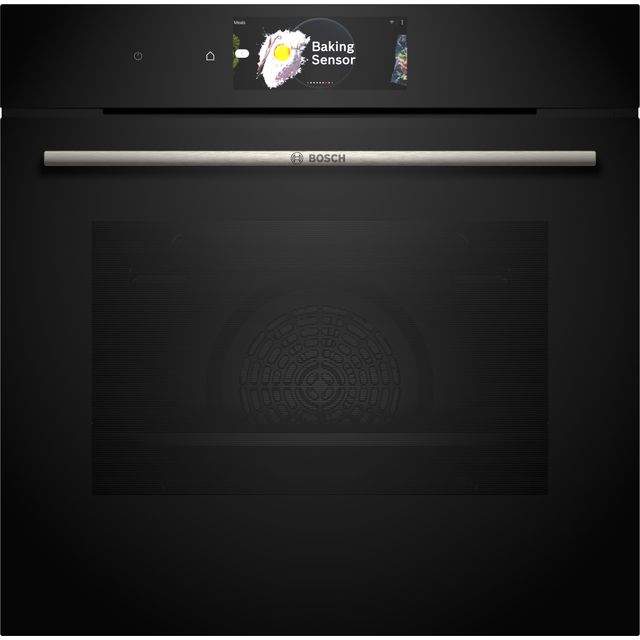 BOSCH Series 8 HBG7784B1 Electric Pyrolytic Smart Oven - Black, Black