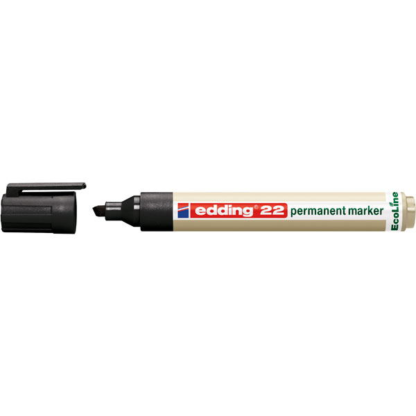 Edding Permanent Marker e-22 Broad Chisel Blue