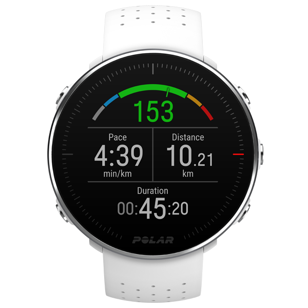 Polar Vantage M GPS Sports Watch - White / GPS / M/L
