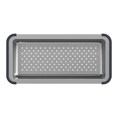 GoodHome Romesco Linea Stainless Steel Colander