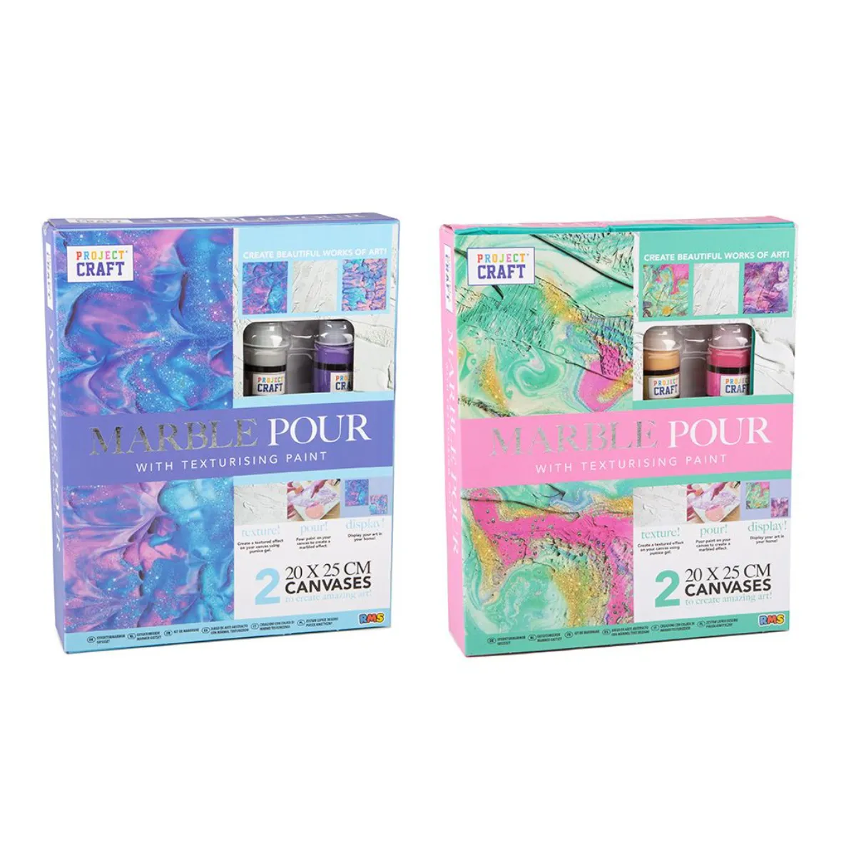 Project Craft Marble Pour Kit