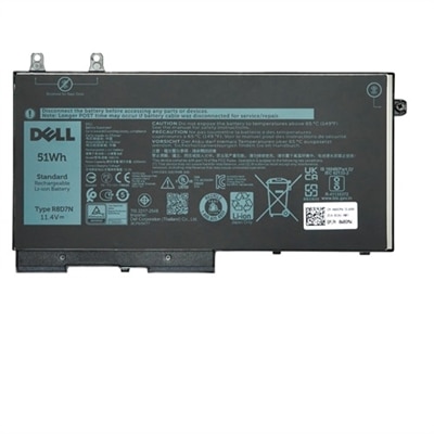 Dell 3-cell 51 Wh Lithium Ion Replacement Battery for Select Laptops