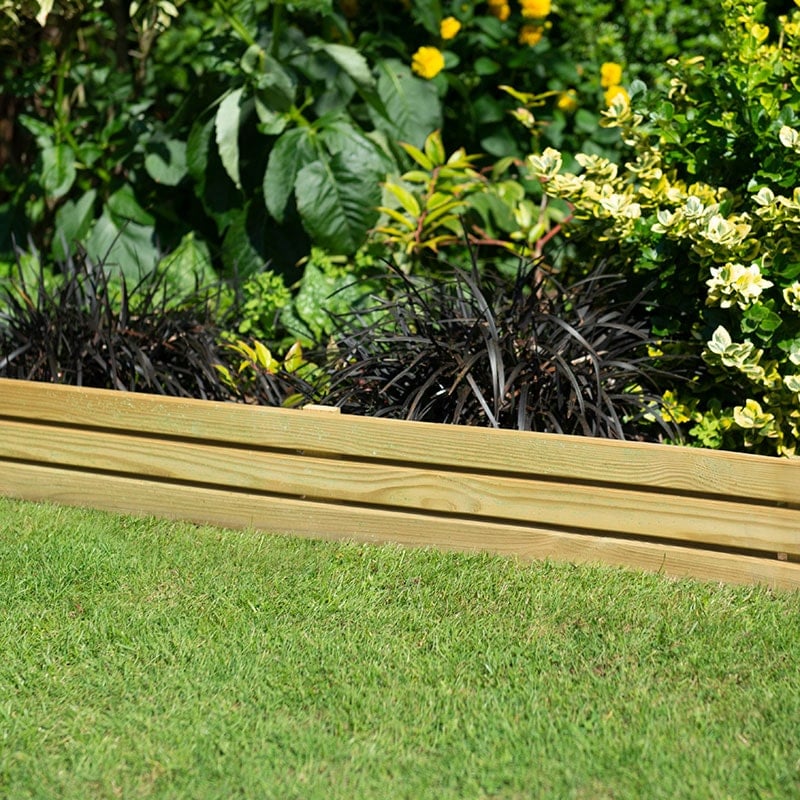 Forest Garden Forest Slatted Edging 1.2m